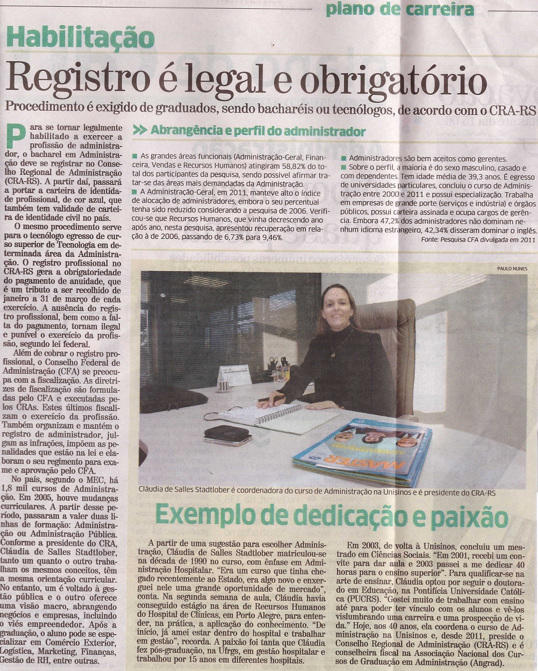 Registro Profissional